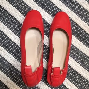 Everlane day heel in red size 9